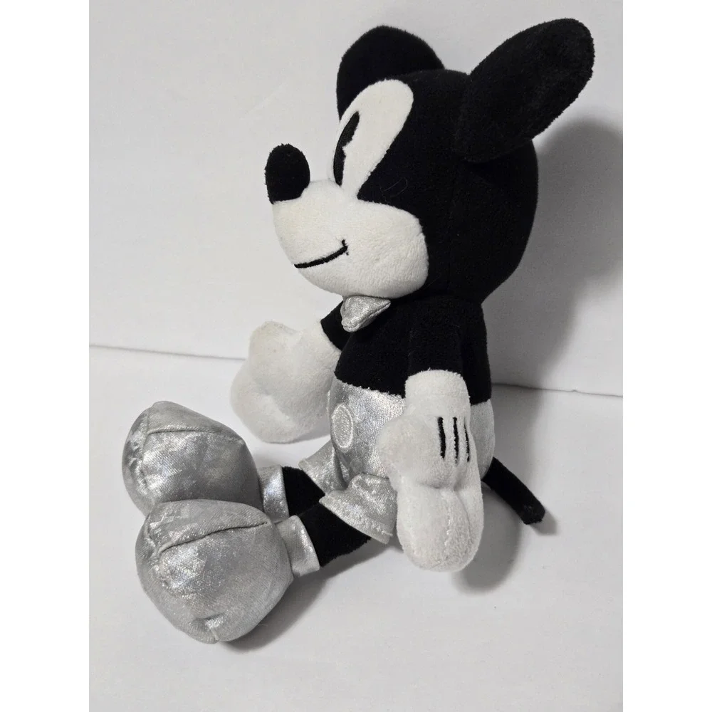 Disney‎ 100th Anniversary Mickey Mouse Small Plush Platinum Collectible